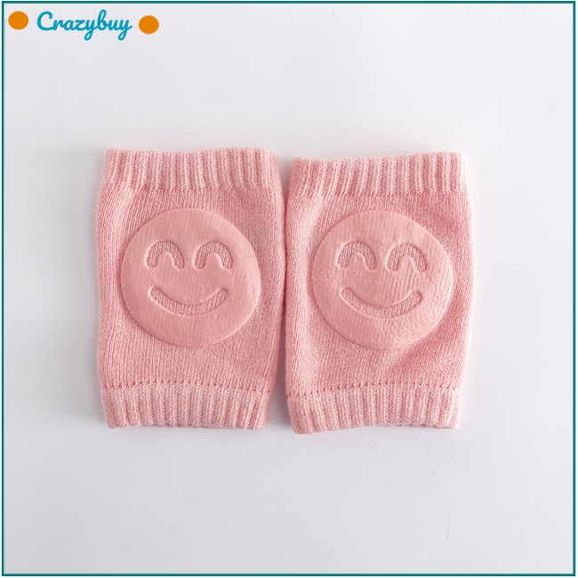 Cr 1 Cặp Đệm Bảo Vệ Đầu Gối Chống Trượt Cho Bé Tập Bò