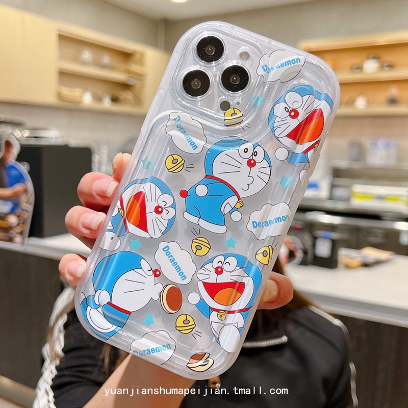 Ốp Lưng DẻO HìNh Doraemon Cho IPhone 12 Pro Max X XR XS Max SE IPhone 7 8 Plus 11 Pro Max 13 Pro Max 14 Pro Max