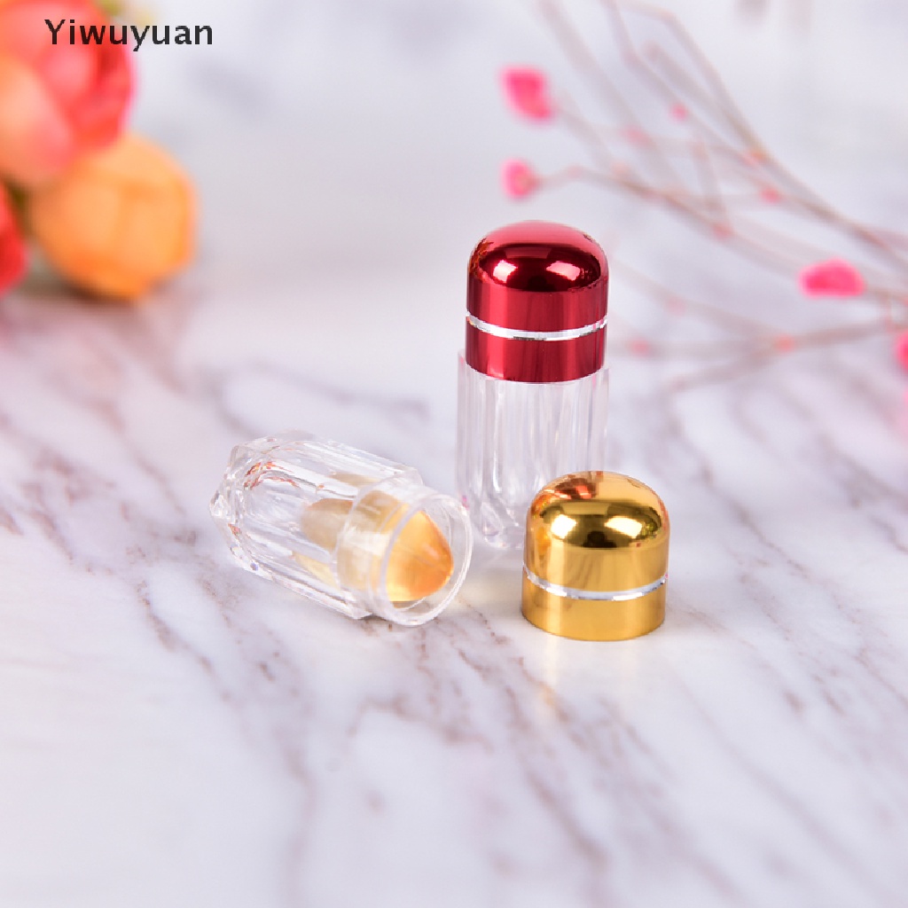 < Yiwuyuan > 5 Cái Gela Rỗng Chất Lượng Cao 0# Mũ Gel Trong Suốt Hình Viên Con Nhộng Nhiều Màu Sắc Vogue Đang Giảm Giá