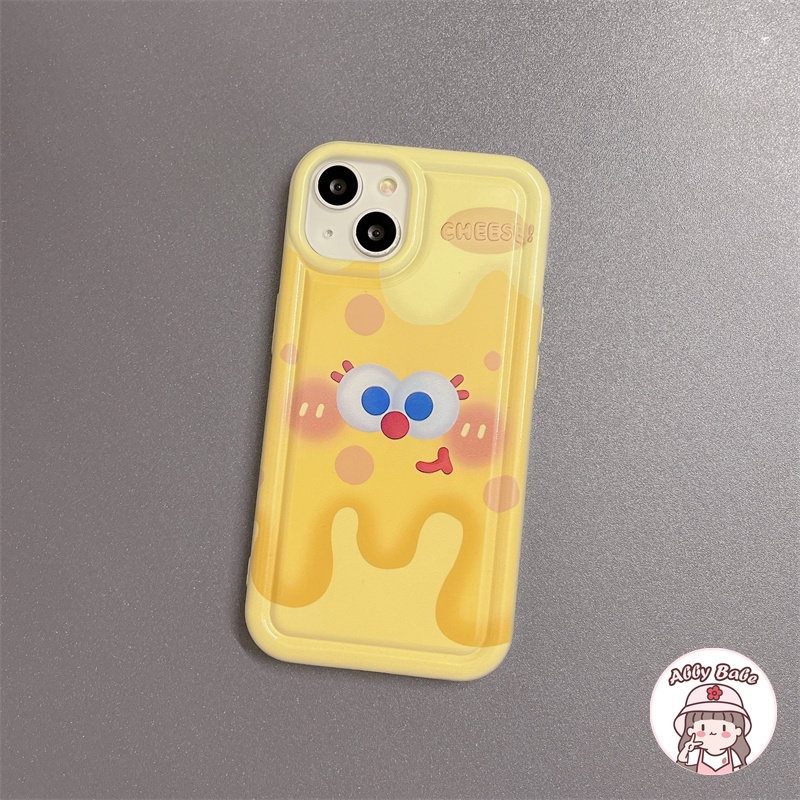 Ốp Điện Thoại TPU Mềm Chống Mồ Hôi In Hình Spongebob Gắn Giá Đỡ Hình Phô Mai Iphone 14 Pro Max 11 12 11 Pro Max X XS