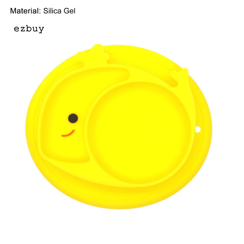 Đĩa Ăn Nhẹ Màu Sắc Xinh Xắn Chống Rò Rỉ Tiện Dụng Cho Bé