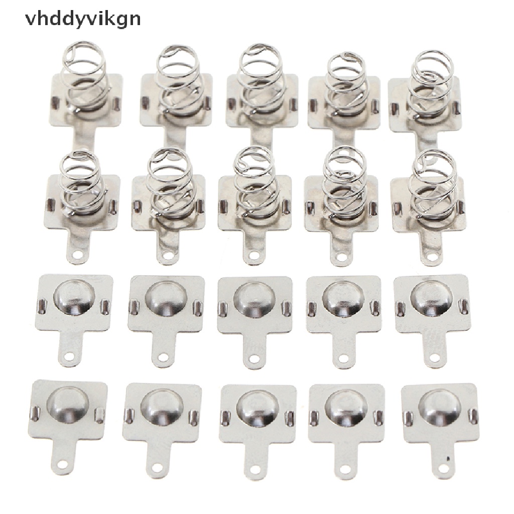 Set 10 Cặp Lò Xo Kim Loại Thay Thế Cho AA AAA