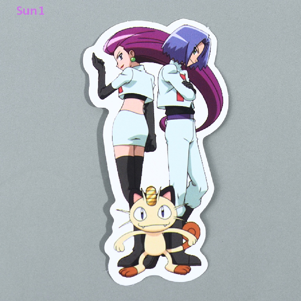 Set 50 Sticker Pokemon Dán Trang Trí Ván Trượt Laptop Thú Vị