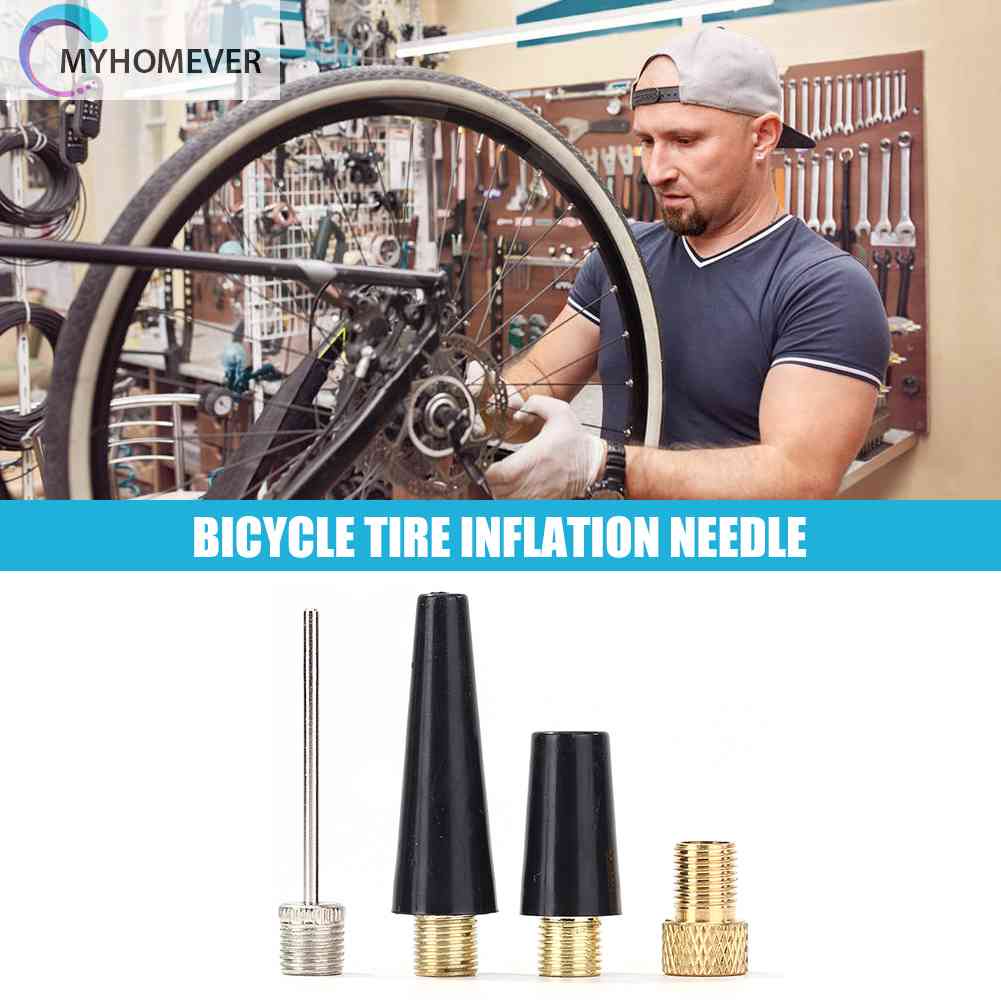 Bộ 4 Dụng Cụ Bơm Bánh Xe Đạp