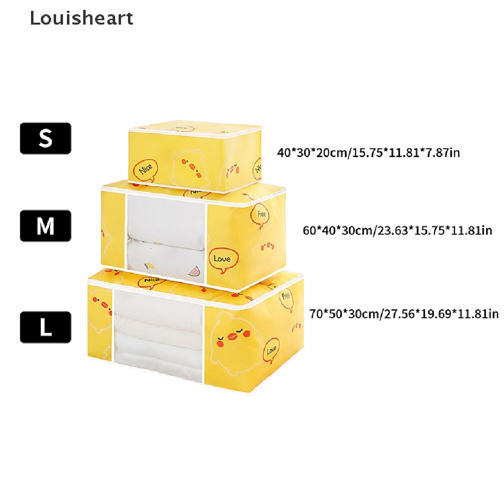 Túi Đựng Chăn Mền In Họa Tiết Louisheart TFG Gấp Gọn Tiện Dụng