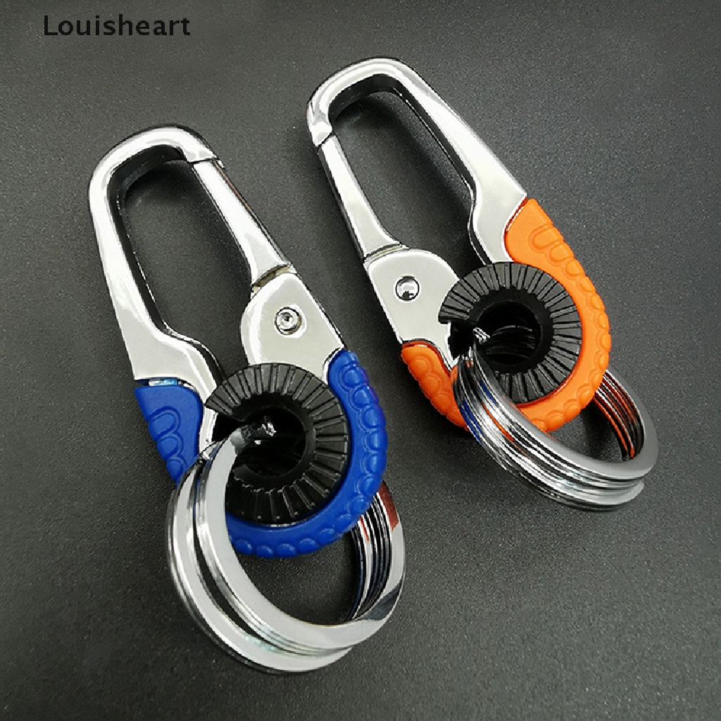 1 Móc Khóa Đôi Bằng Thép Không Gỉ Louisheart TFG