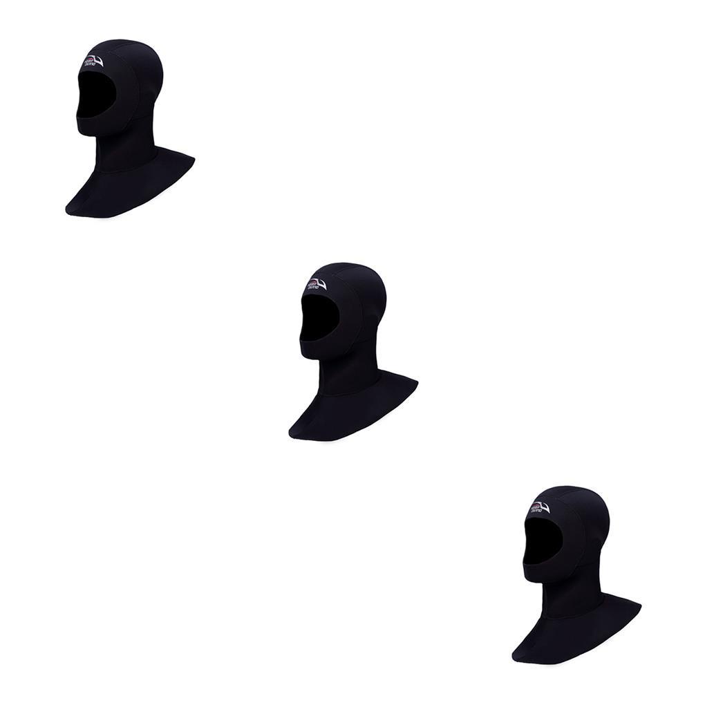 Mũ Lặn Màu Trơn Dày 3mm 1 / 2 / 3 Giữ Cố Định DH-321 Bằng Nylon Cho Nam Nữ