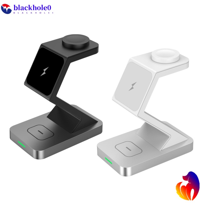 Đế Sạc Nhanh Không Dây 15w 3 Trong 1 Có Nam Châm Cho Iphone Watch Airpods