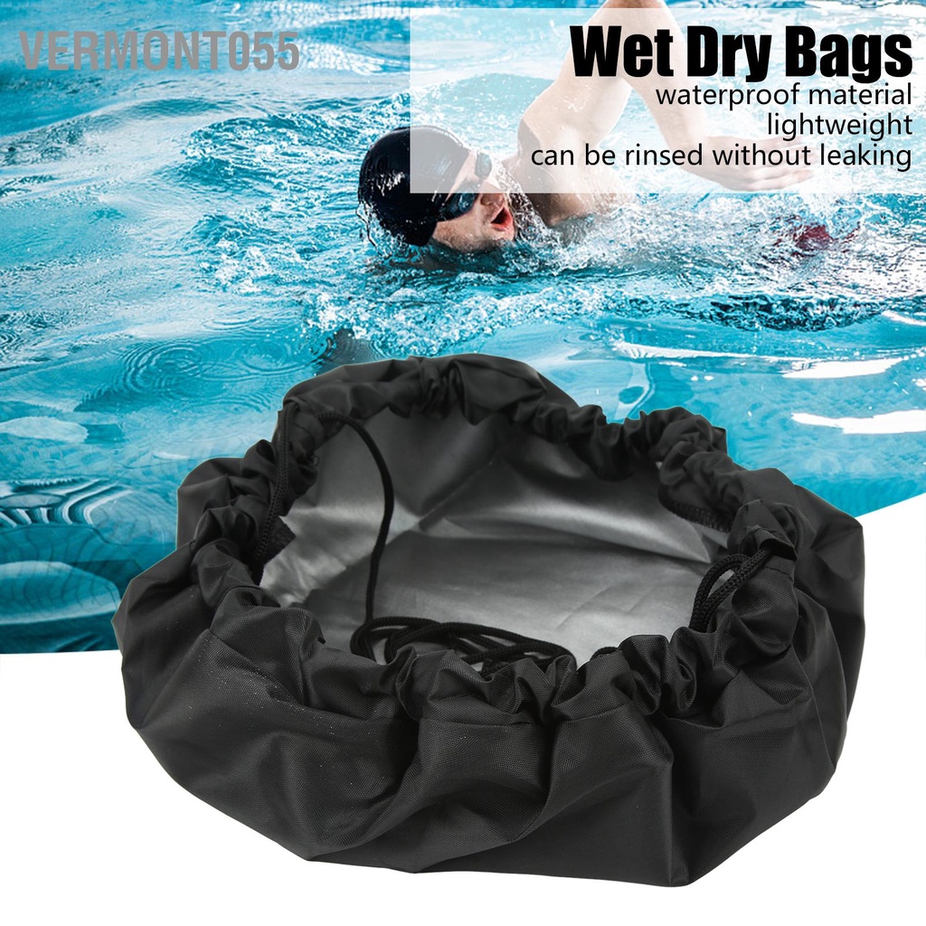 Vermont055 Ướt Túi 210D Chống Nước Có Thể Tái Sử Dụng Đồ Bơi Ngoài Trời Bảo Quản Khô Cho Người Lướt Sóng Ba Môn Phối Hợp Vận Động Viên Lội