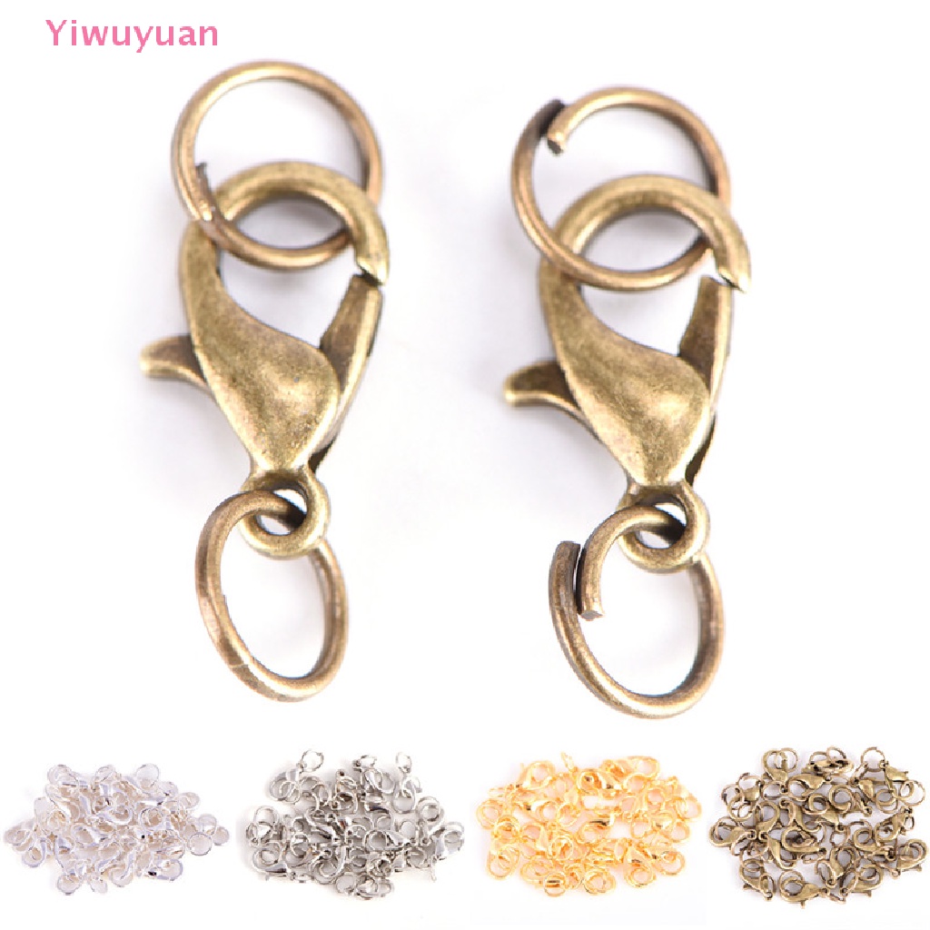 Bộ 20 Móc Càng Cua Làm Trang Sức Bằng Hợp Kim DIY Mới