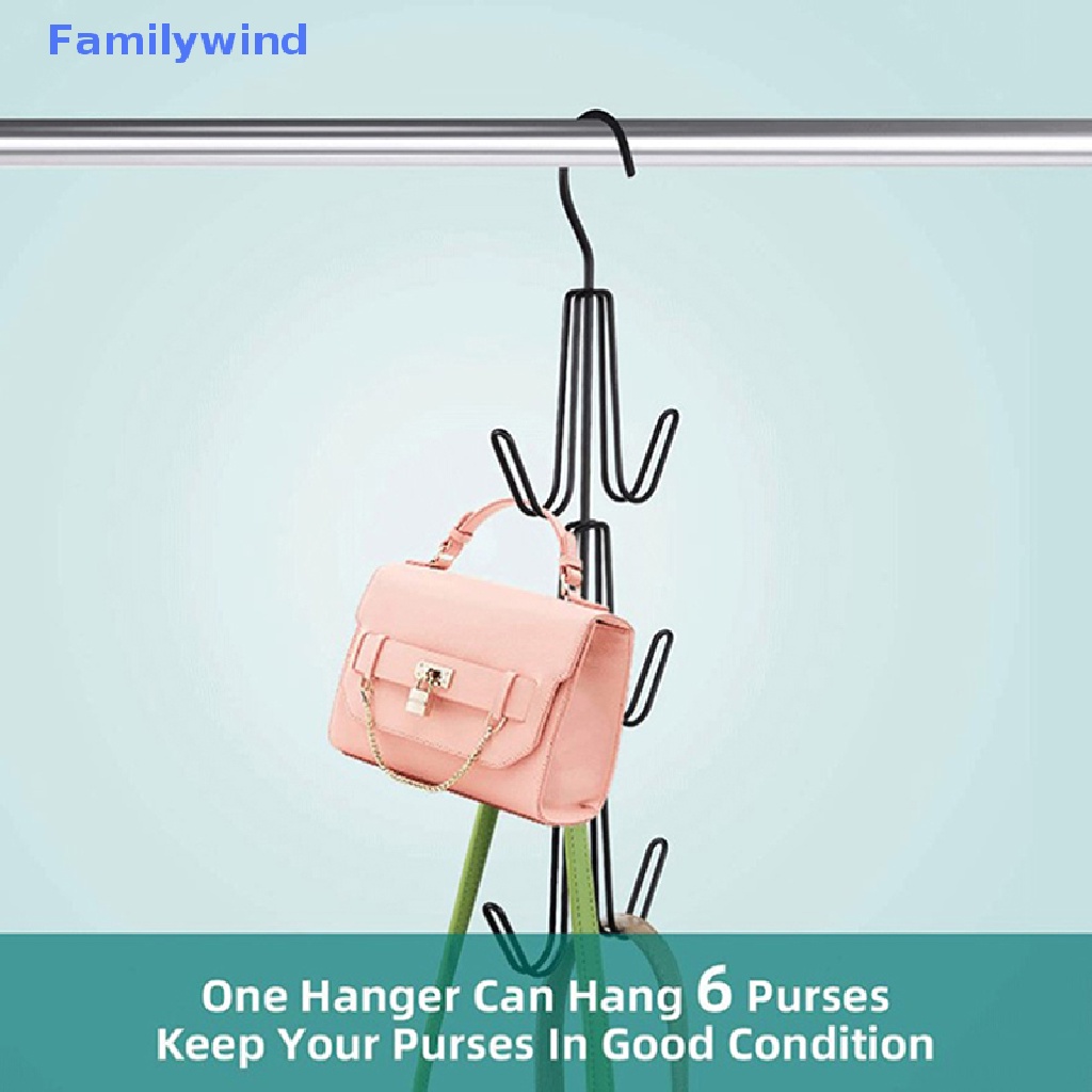 Familywind > Móc Treo Túi Xách Bằng Kim Loại Tiết Kiệm Không Gian Tốt