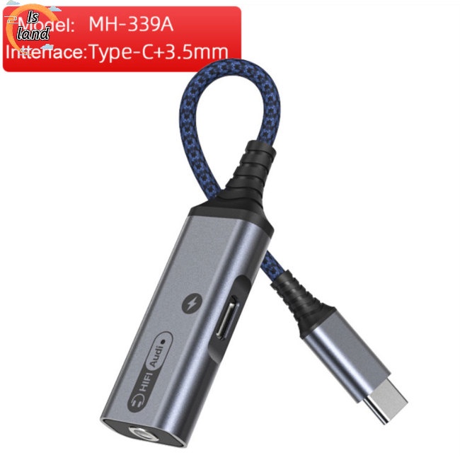 Giắc Chuyển Đổi Từ Usb Type C Sang 3.5mm 32bit / 384khz Hifi Dac Aux Chuyên Dụng