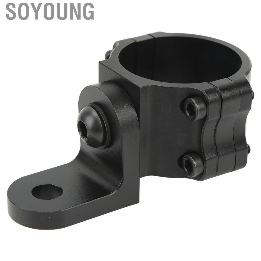 Soyoung UTV Whip Mount Strong Strength Flag Mounting Bracket for 1.75in To 2in  Roll Bar Lights
