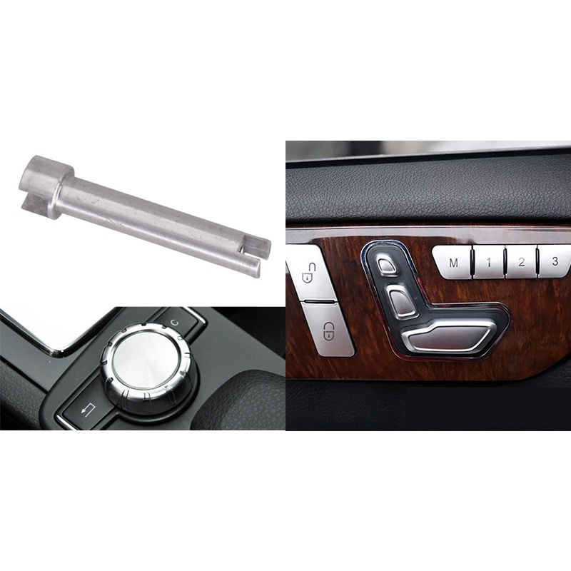 Vỏ Bọc Nút Điều Khiển Ghế Ngồi Xe Hơi Mercedes Benz W204 X204 W212 W218