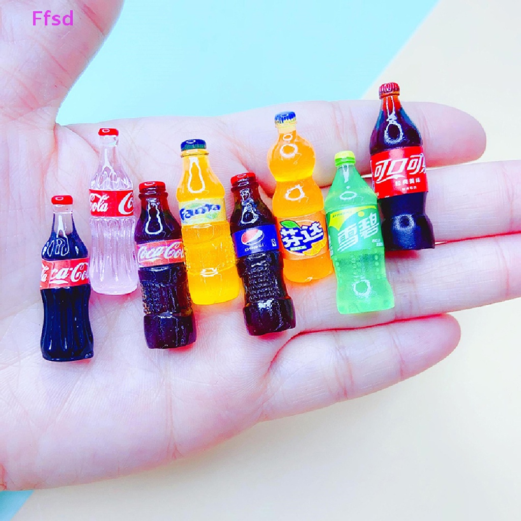 Bộ 5 Mô Hình Đồ Uống Mini Tự Trang Trí Ốp Điện Thoại