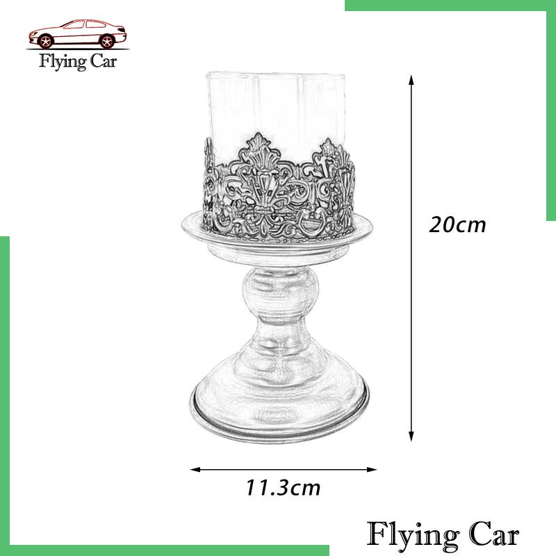 [Lzdjfmy2] Set 2 Giá Đỡ Nến Băng Dính Dùng Trang Trí Phòng Khách