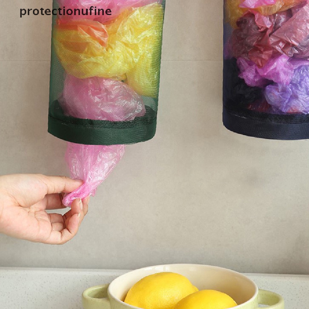 Giá Đỡ Túi Đựng Rác Gắn Tường Bằng Nhựa Tiện Dụng Cho Nhà Bếp PR3VN