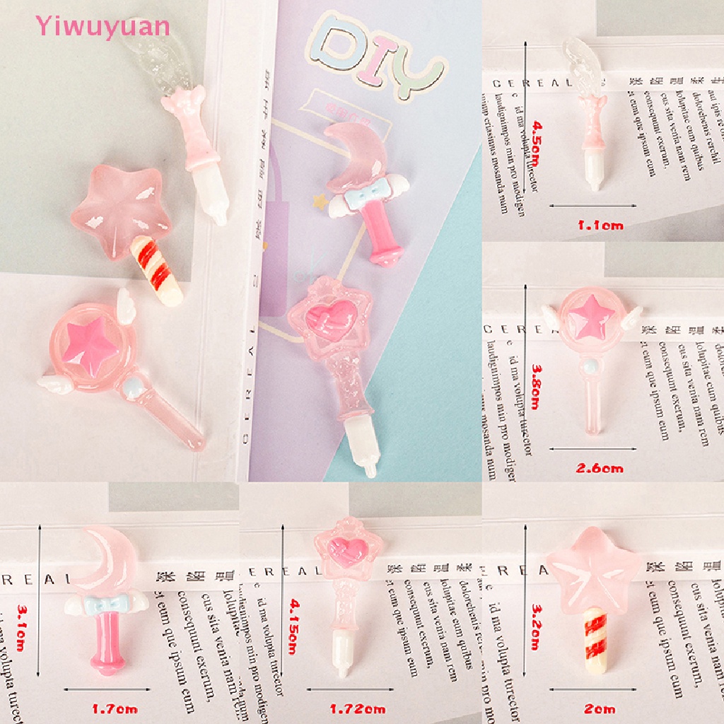 Bộ 10 Mô Hình Đồ Chơi mini Phát Quang Cho Nhà Búp Bê Mới