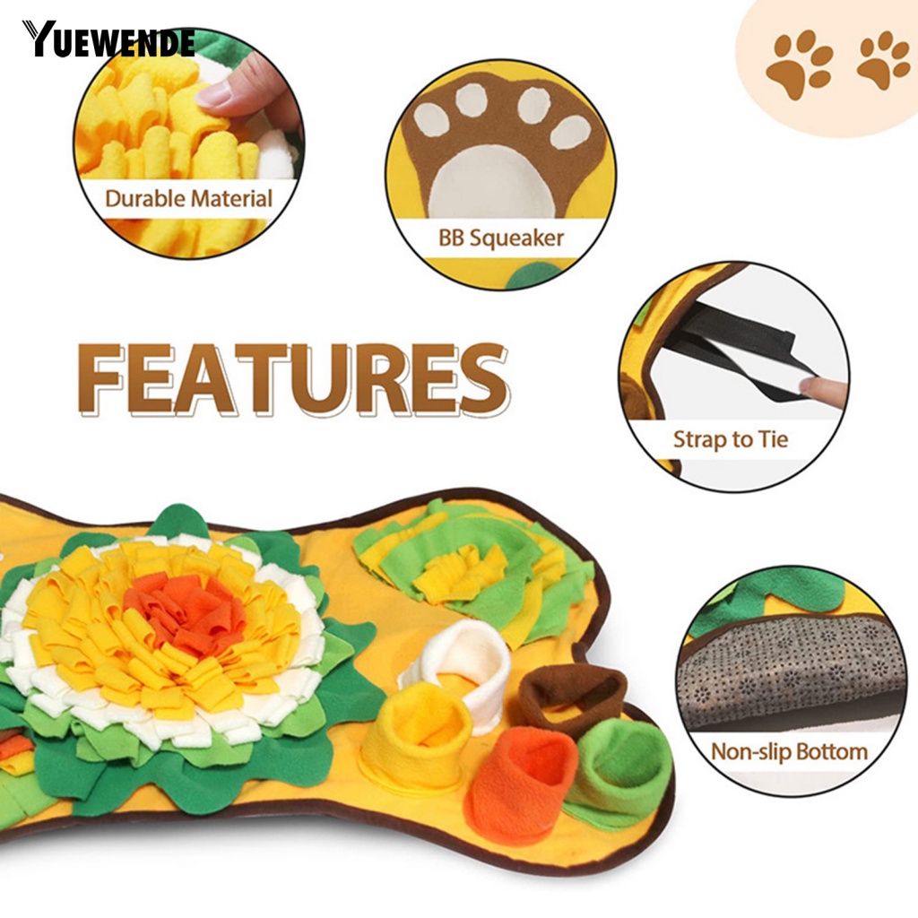 Yue.z Thảm Đệm Cho Thú Cưng Giảm Căng Thẳng Tích Hợp Giọng Nói