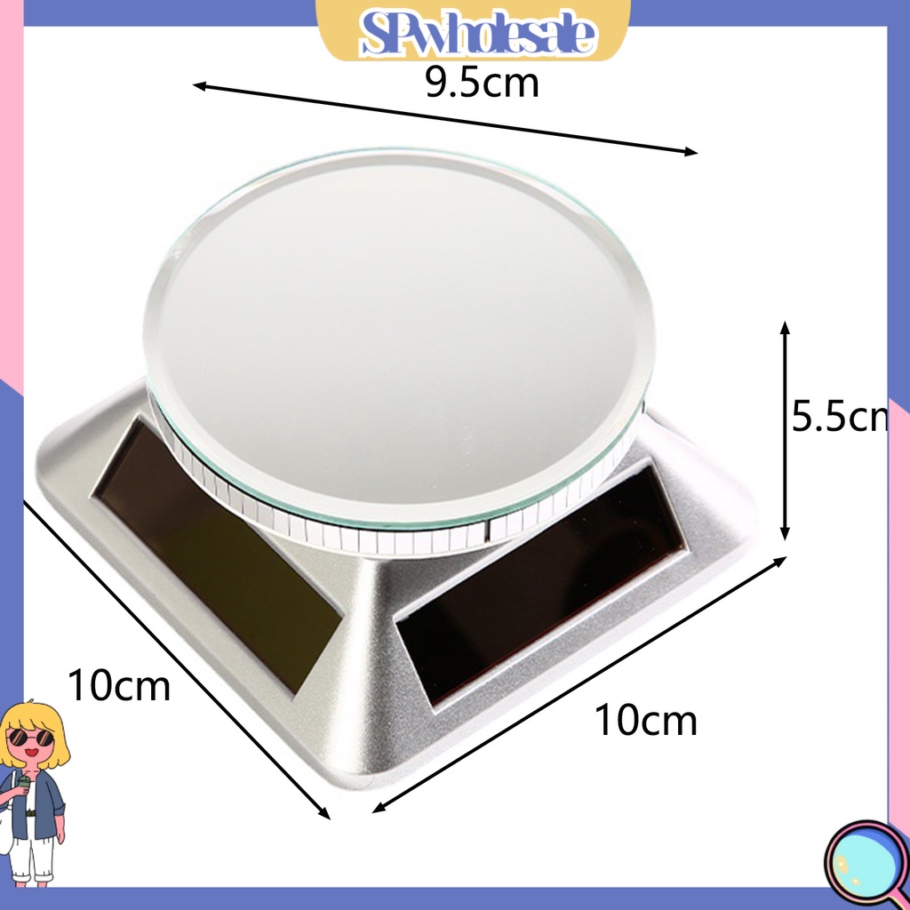 &lt;SPwholesale&gt; Giá Đỡ Trưng Bày Trang Sức Xoay 360 Độ Tiết Kiệm Năng Lượng