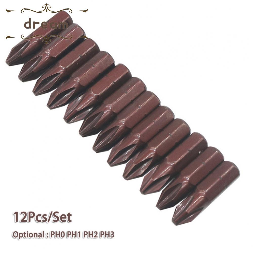 【DREAMLIFE】Cross Screw Bit Repair Tool PH2 PH3 Magnetic PH1 Alloy Steel Cross Bit