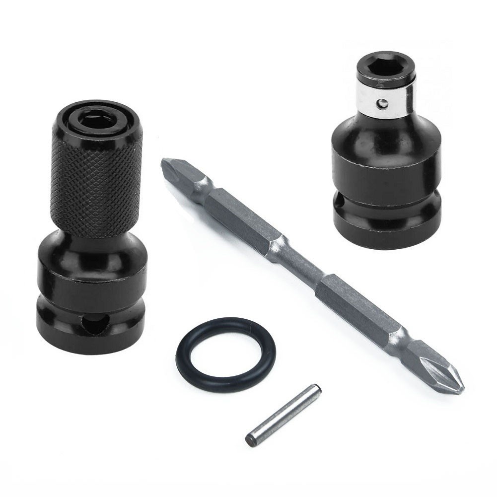 Set 3 Đầu Kẹp Mũi Khoan Lục Giác 1 / 2 "1 / 4" Chuyên Dụng