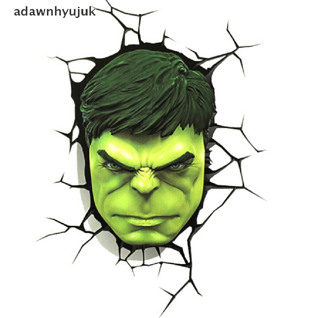 1 Miếng Dán Hình Người Nhện / Người Sắt 3d Sáng Tạo Trang Trí Xe Hơi