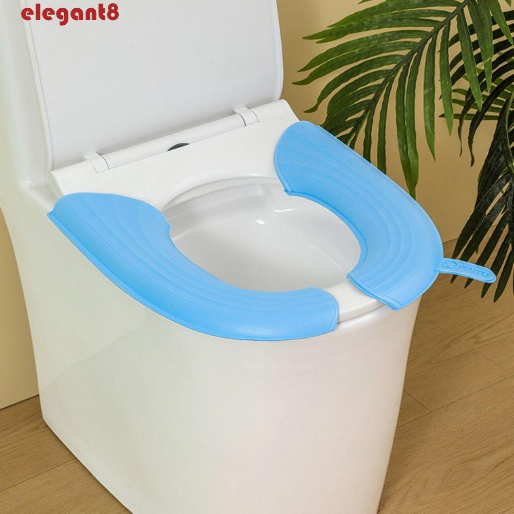 Vỏ Bọc Bệ Ngồi Toilet Tự Dính Có Thể Tái Sử Dụng Kèm Tay Cầm Tiện Dụng
