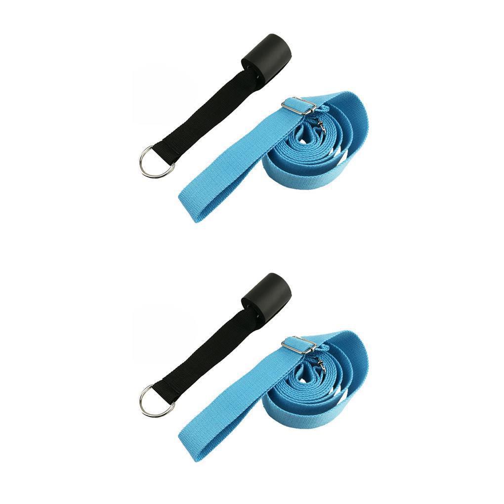 1 / 2 / 3 Dây Đai Co Giãn Gắn Cửa Linh Hoạt Hỗ Trợ Luyện Tập Gym / Nhảy Múa Cho Nam Nữ