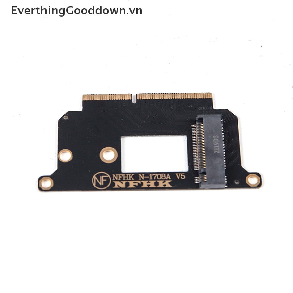 Card Chuyển Đổi A1708 NVMe PCI Express Sang M.2 SSD N-1708A Cho Macbook Pro Rea 13 "2016 2017 vn