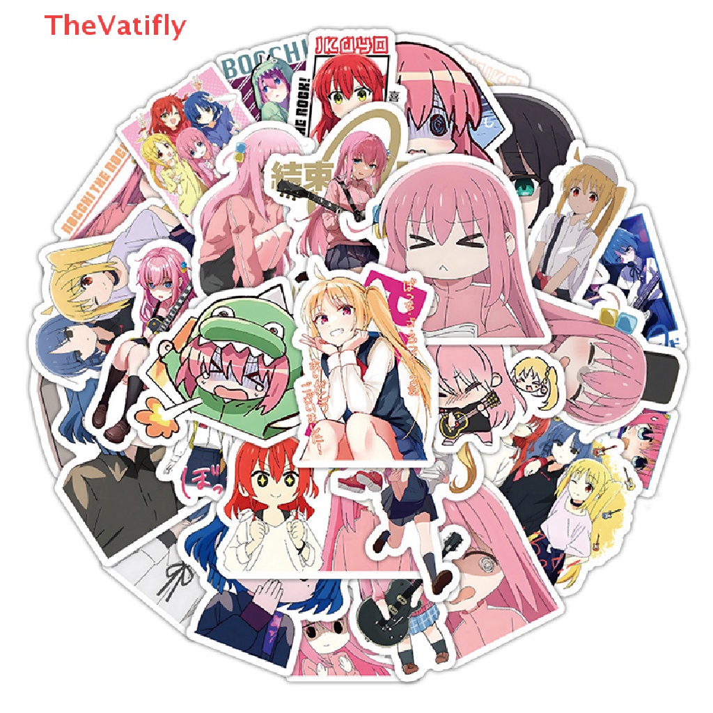 Bộ 50 Miếng Dán Họa Tiết Graffiti Độc Đáo Trang Trí Vali / Laptop / Xe Hơi DIY