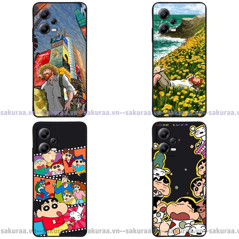 Ốp Điện Thoại Bảo Vệ Camera Cho Xiaomi Redmi Note 12 Pro 5G