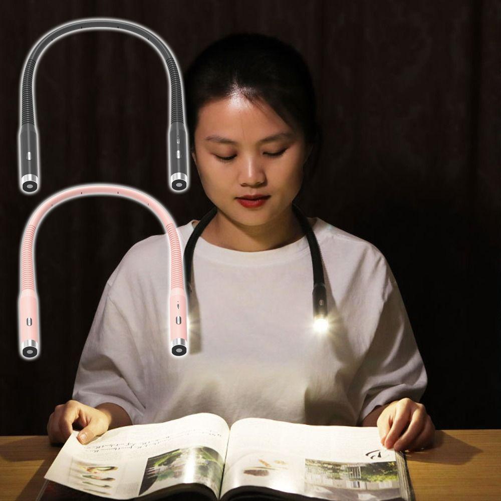 Đèn LED Đọc Sách 1 Bằng Silicon Mềm Có Thể Sạc Lại Tiện Dụng