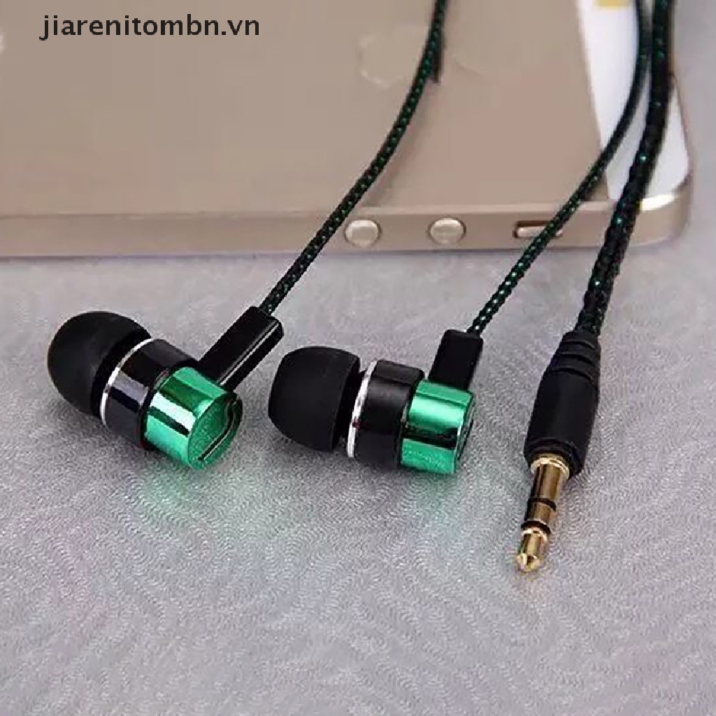 Tai Nghe Nhét Tai Jack 3.5mm Âm Thanh HiFi Sống Động
