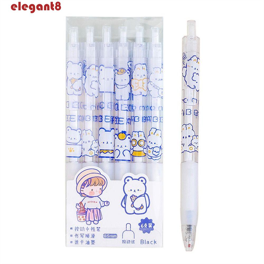 Bút Mực Gel Ngòi 0.5mm Kiểu Dáng Xinh Xắn Chất Lượng Cao