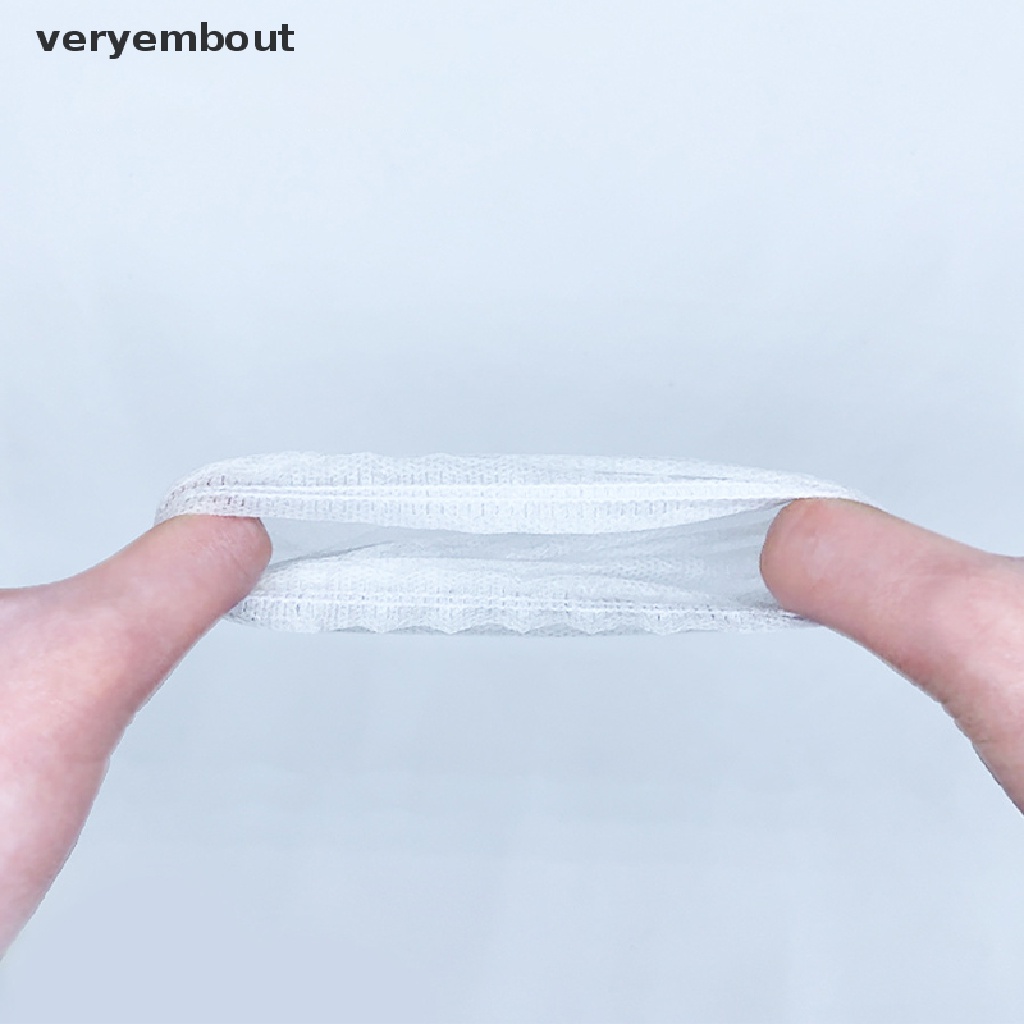 Set 20 Vỏ Bọc Tai Nghe Vệ Sinh Bằng Vải Không Dệt Co Giãn Sử Dụng Một Lần