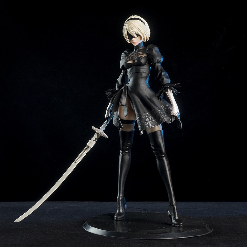 Mô Hình Nhân Vật NieR Automata 2B Dùng Trang Trí
