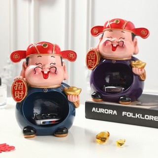 Phụ kiện trang trí nhà cửa hình thần tài may mắn sáng tạo