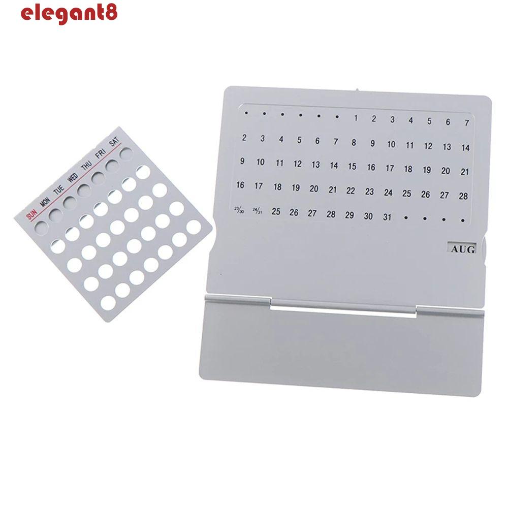 Lịch Để Bàn Thiết Kế Thanh Lịch|Lịch Để Bàn In Chữ Tiếng Anh Độc Đáo Dùng Trang Trí Nhà Cửa / Văn Phòng