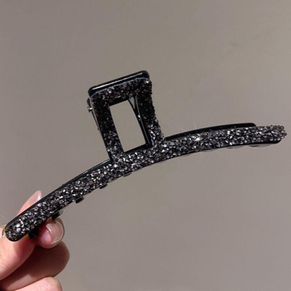 CABEZA Kẹp Tóc Càng Cua Bằng Acrylic Sáng Bóng Chống Trượt Thời Trang Mùa Hè Cho Nữ