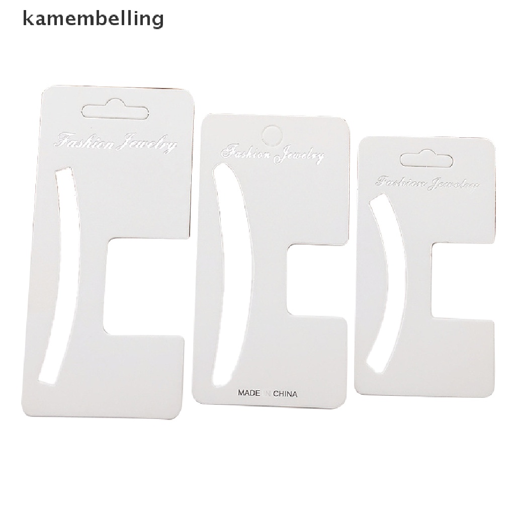 Set 50 Thẻ Giấy Trưng Bày Kẹp Tóc Trang Sức DIY