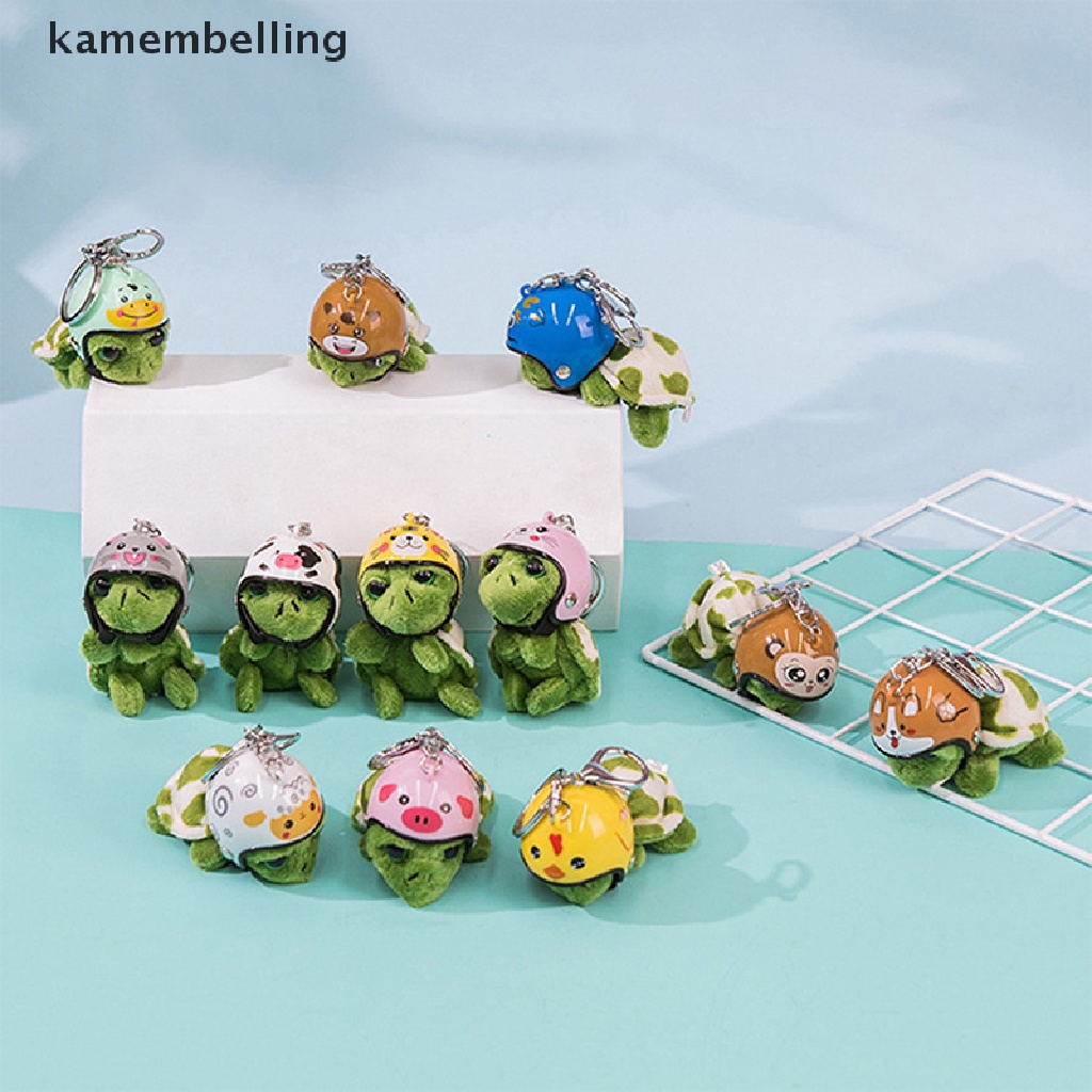 Kamembelling Móc Khóa Điện Thoại Hình Rùa Biển Nhồi Bông Đáng Yêu