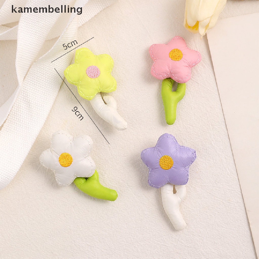 Trâm Cài Áo Hình Bông Hoa Bằng Vải Dễ Thương