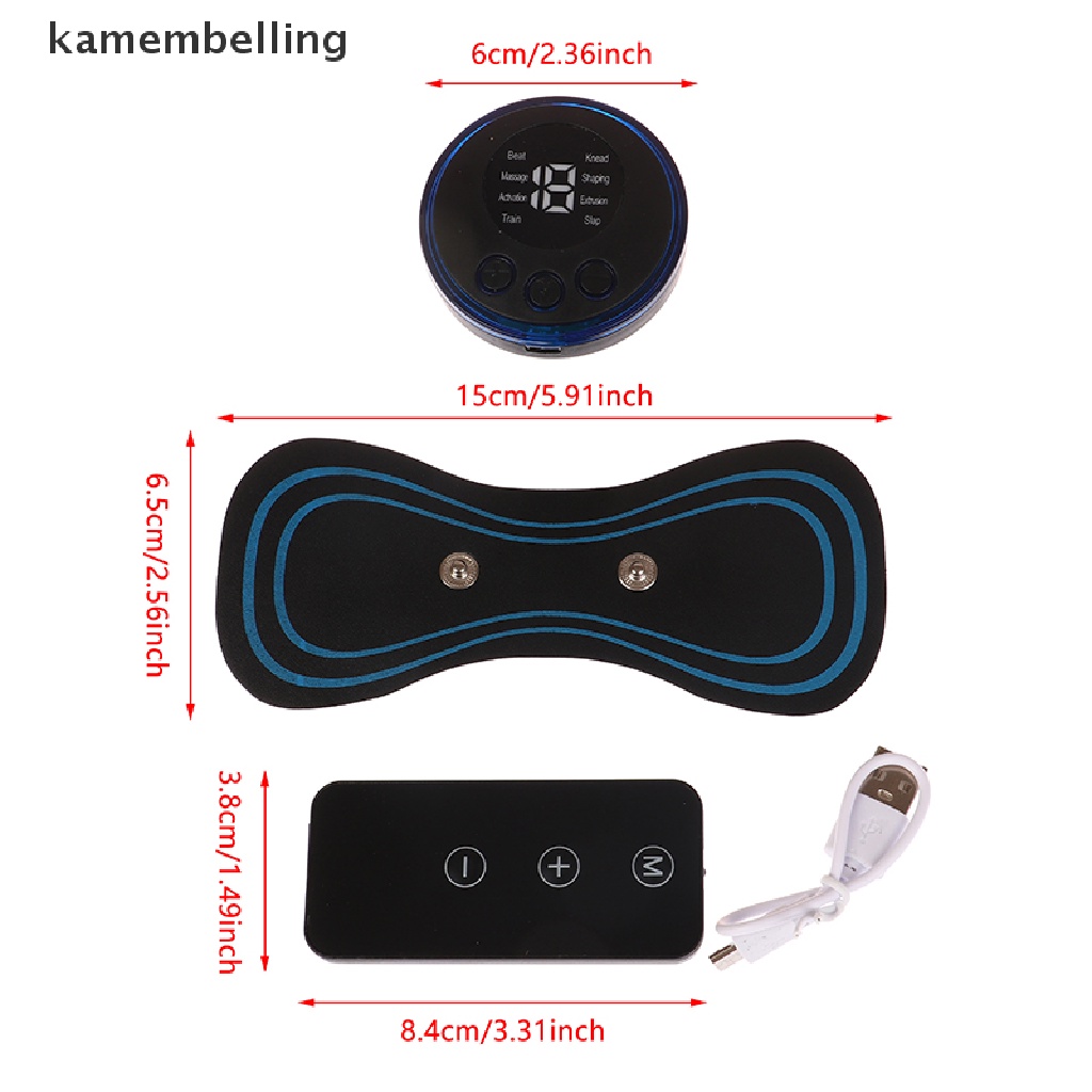 1 Bộ Dụng Cụ Massage Cổ EMS 8 Chế Độ