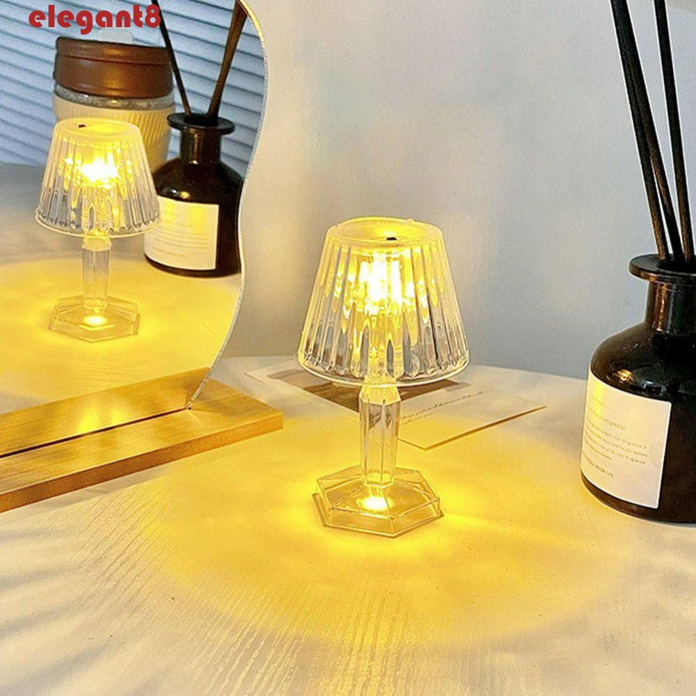 Đèn LED Để Bàn Trang Trí Tiệc Cưới / Phòng Ngủ Bằng Chất Liệu Acrylic|Đèn Ngủ Thiết Kế Độc Đáo Sáng Tạo