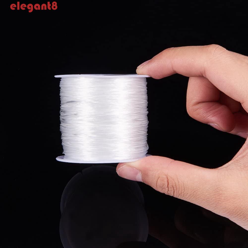 Cuộn Dây 0.8mm Co Giãn Để Xỏ Hạt Làm Vòng Đeo Tay