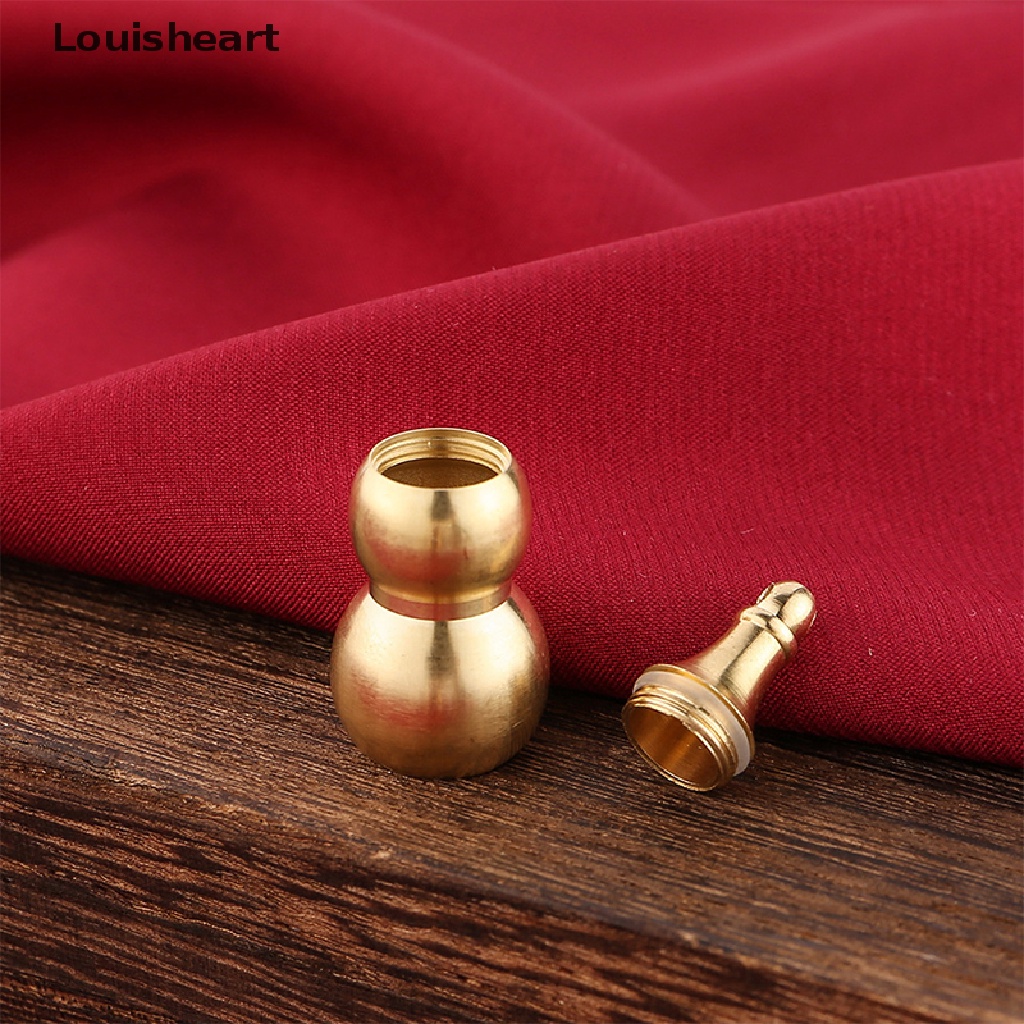 Louisheart Mặt Dây Chuyền Bằng Đồng Thau Hình Hồ Lô Truyền Thống Trung Quốc Wu Lou Wu Lu Để Tăng Cường Sức Khỏe May Mắn