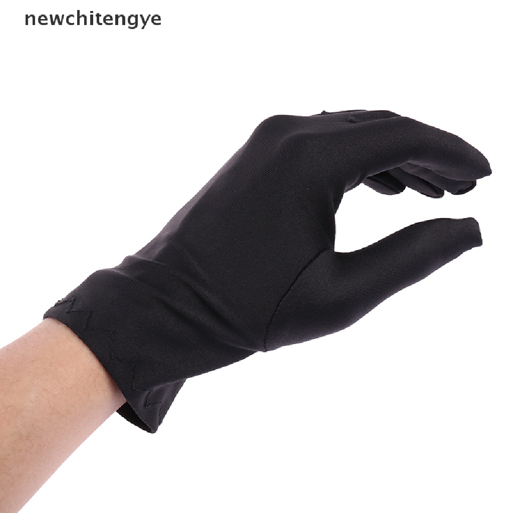 1 Đôi Găng Tay Cotton Màu Trắng Áo Thun In Chữ Yete Cá Tính Hợp Thời Trang