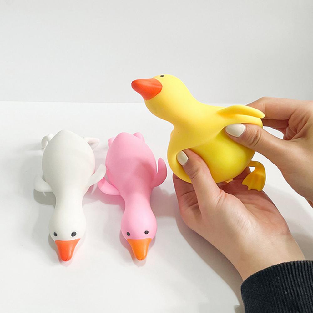 Đồ vịt Chơi Squishy Mochi Hình Thú Cực Dễ Thương, Đồ Chơi Xả Stress Dễ Thương WHYME