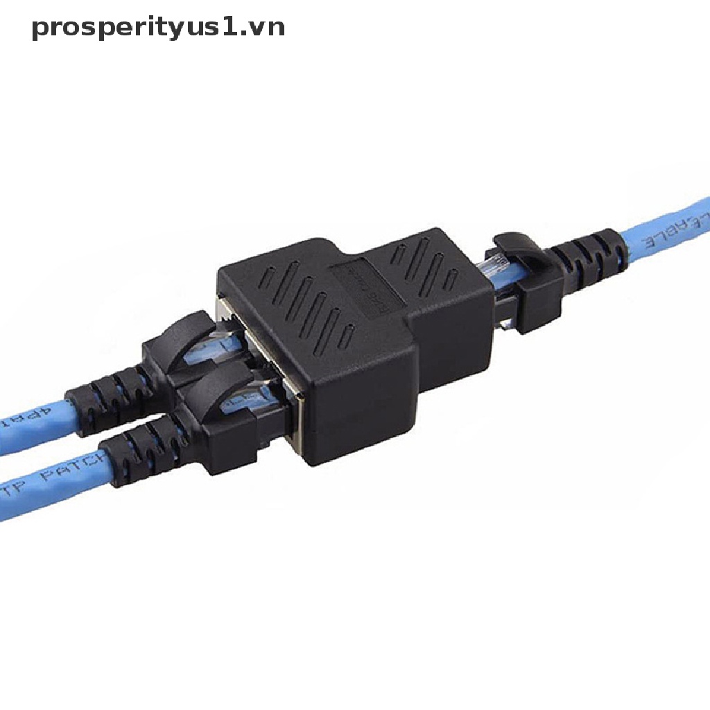 1 Cặp Đầu Nối Mạng Ba Chiều RJ45 prosperityus1